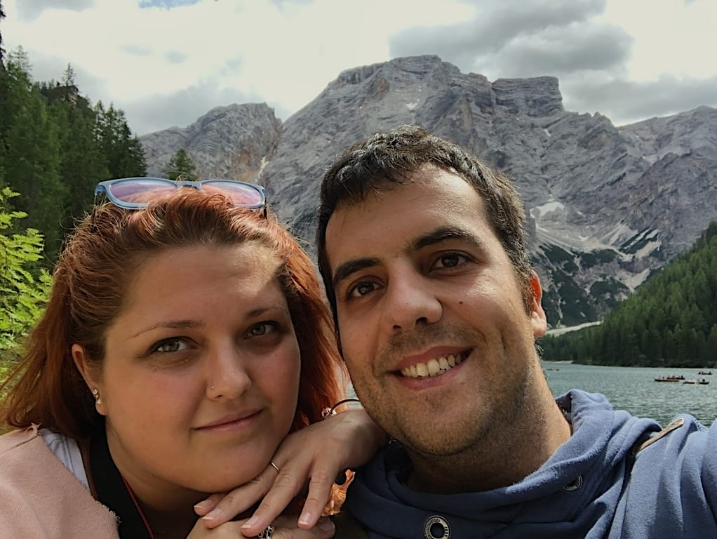 Veronica e Andrea in montagna in Trentino Alto Adige