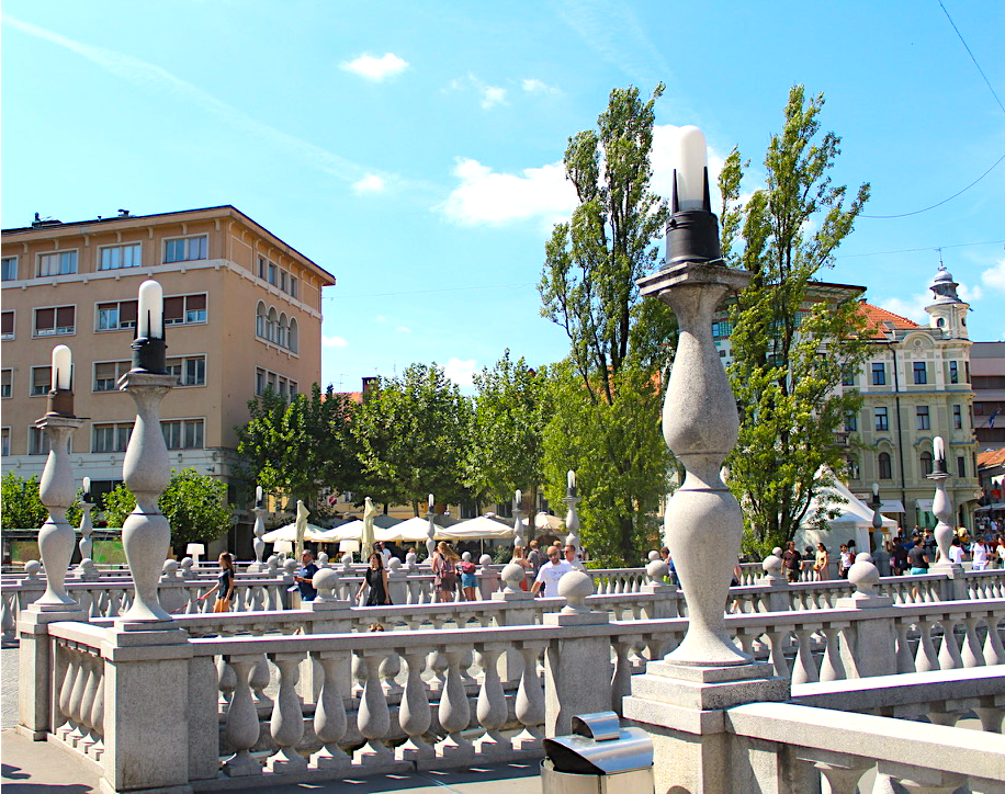 Balaustre del Triplo Ponte sulla Ljubljanica, Lubiana
